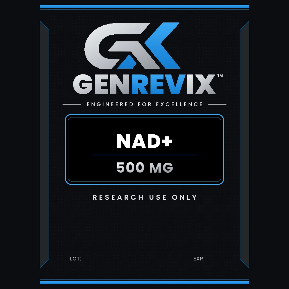 GenRevix NAD+ 500mg research peptide